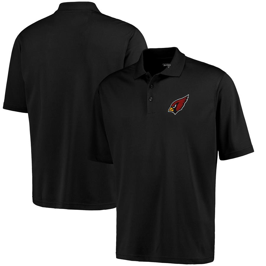 Arizona Cardinals Antigua Pique Xtra-Lite Polo - Black