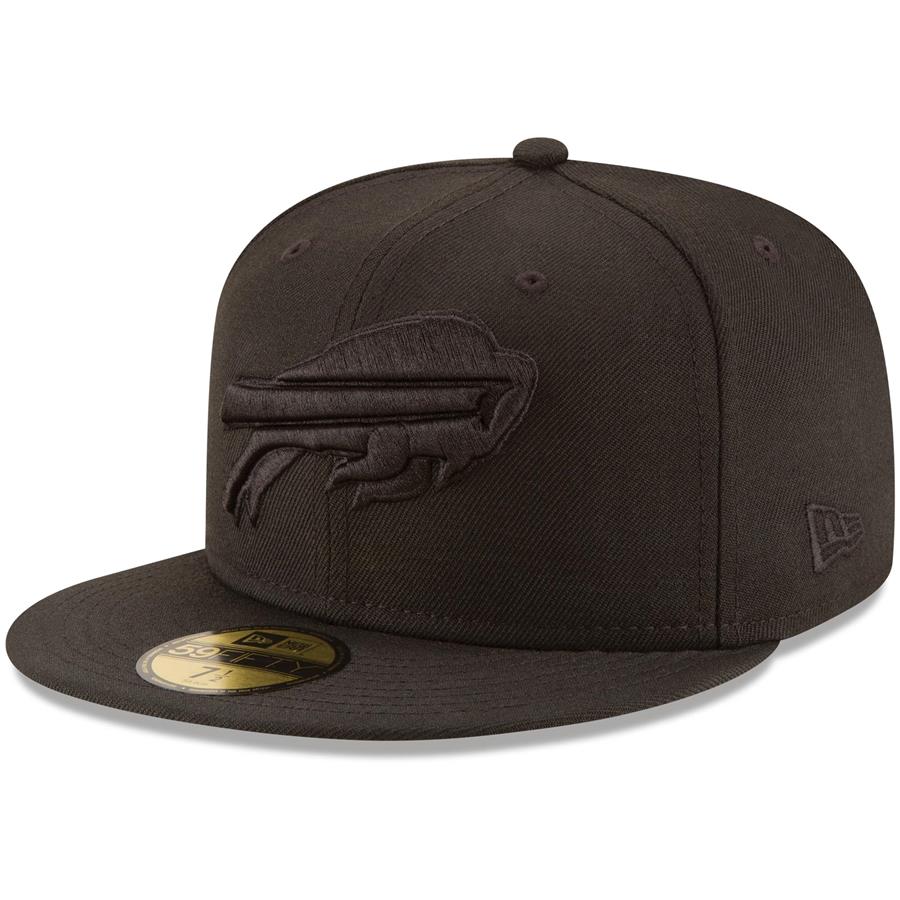 Buffalo Bills New Era Black on Black 59FIFTY Fitted Hat