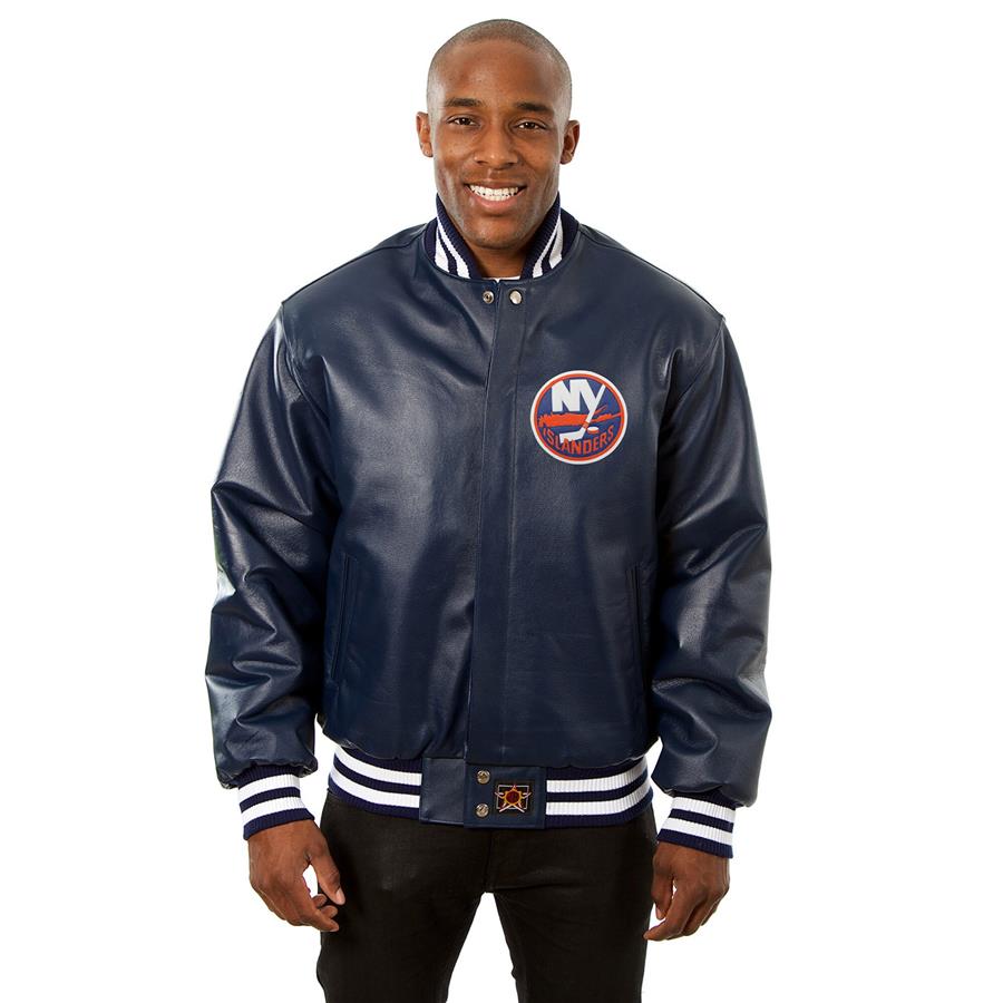 New York Islanders JH Design Jacket - Navy