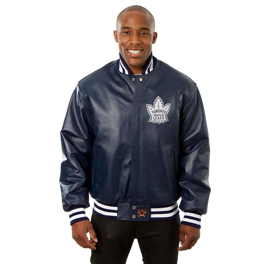 Toronto Maple Leafs JH Design Alternate Logo Jacket - Navy