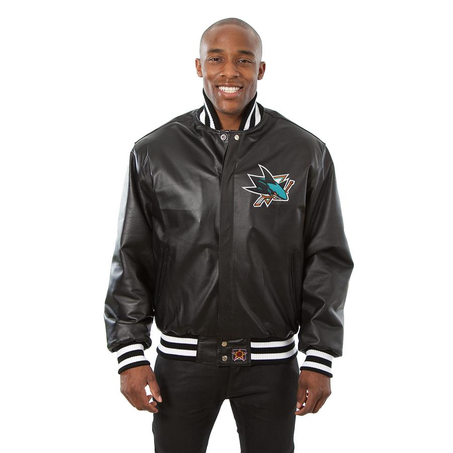 Куртка San Jose Sharks JH Design (чёрный)