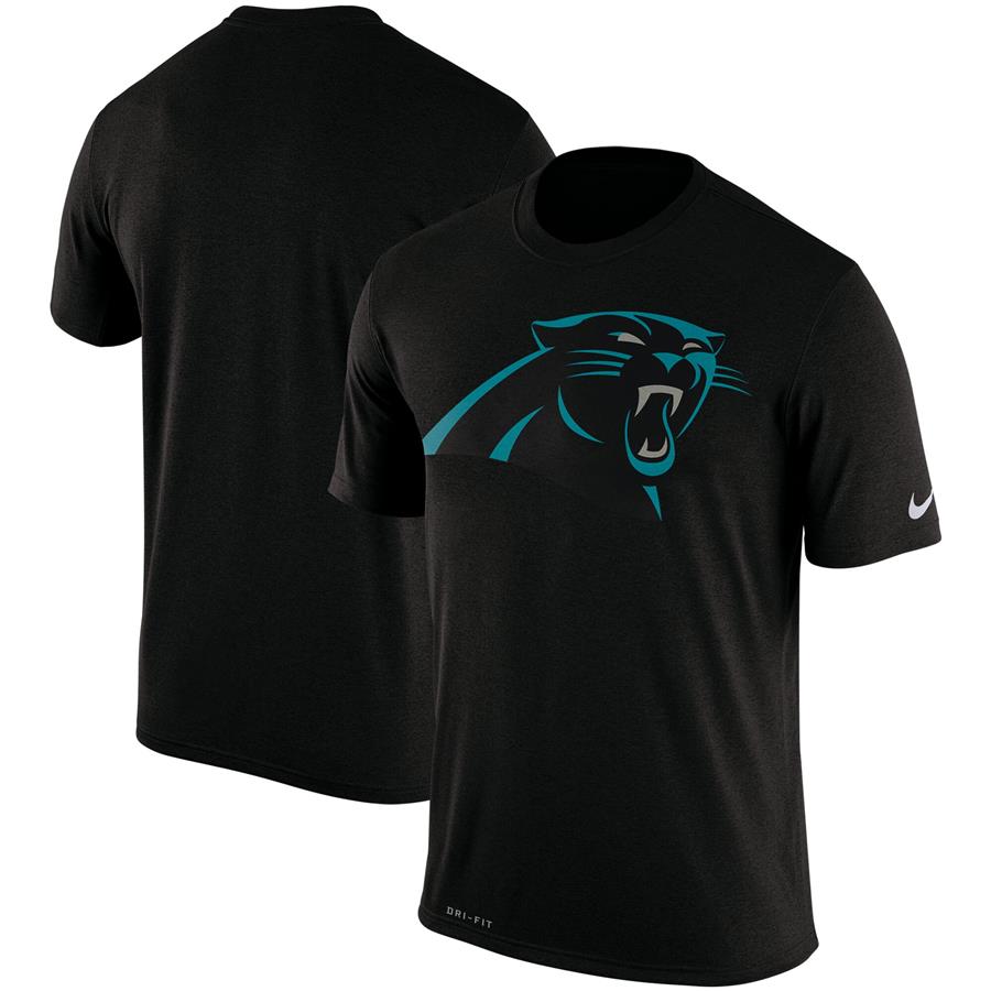 Carolina Panthers Nike Legend Performance Logo Essential 3 T-Shirt - Black