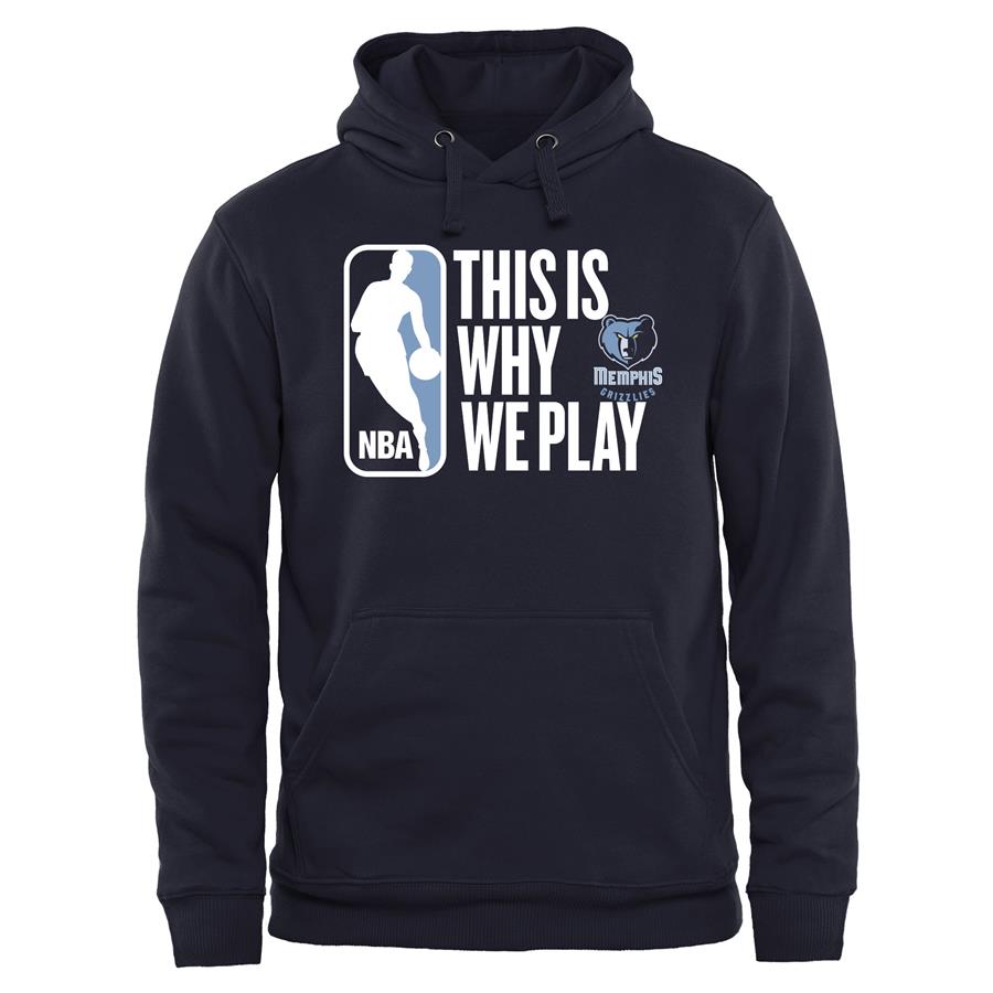 Худи Memphis Grizzlies This Is Why We Play (тёмно-синий)