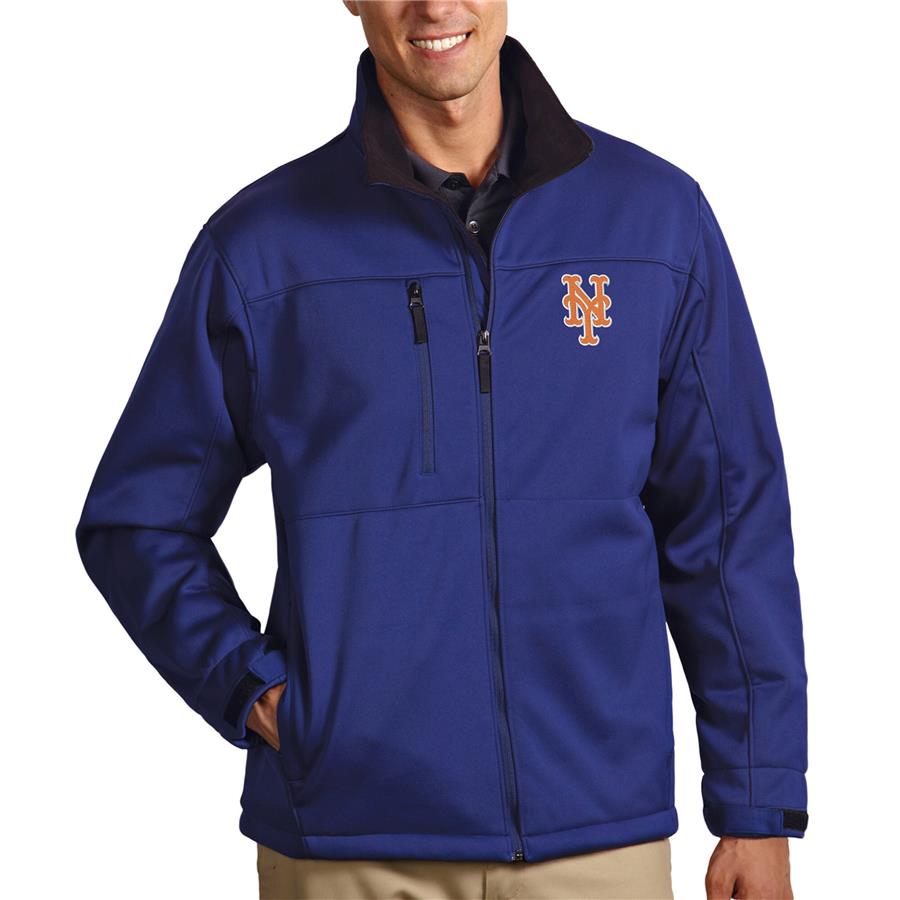 New York Mets Antigua Traverse Full-Zip Jacket - Royal