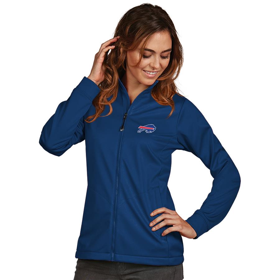 Buffalo Bills Women's Antigua Full-Zip Golf Jacket - Royal