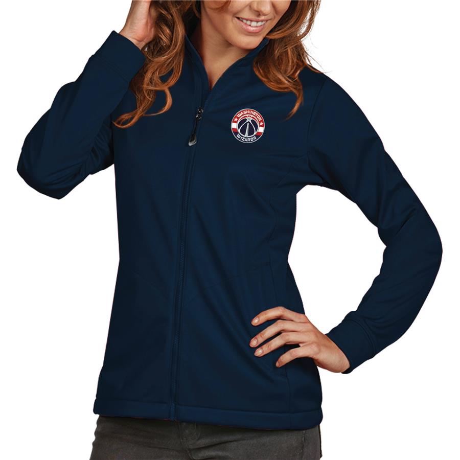 Washington Wizards Antigua Women's Golf Full-Zip Jacket - Navy