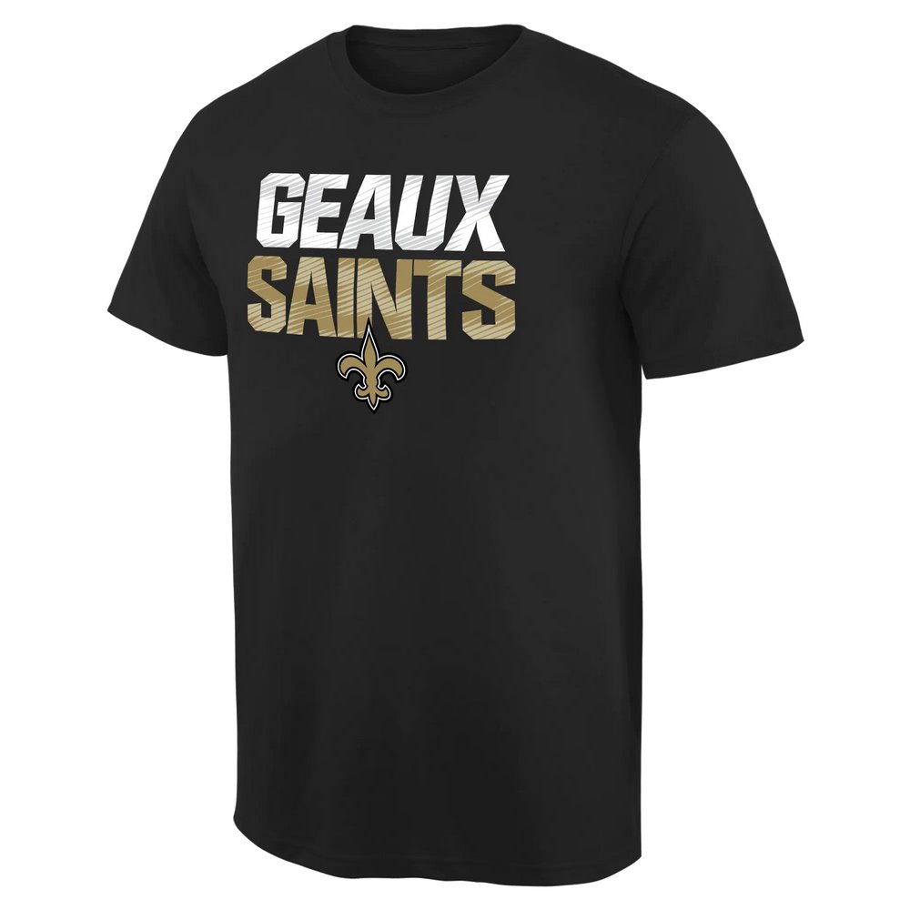 New Orleans Saints NFL Pro Line Mantra T-Shirt - Black
