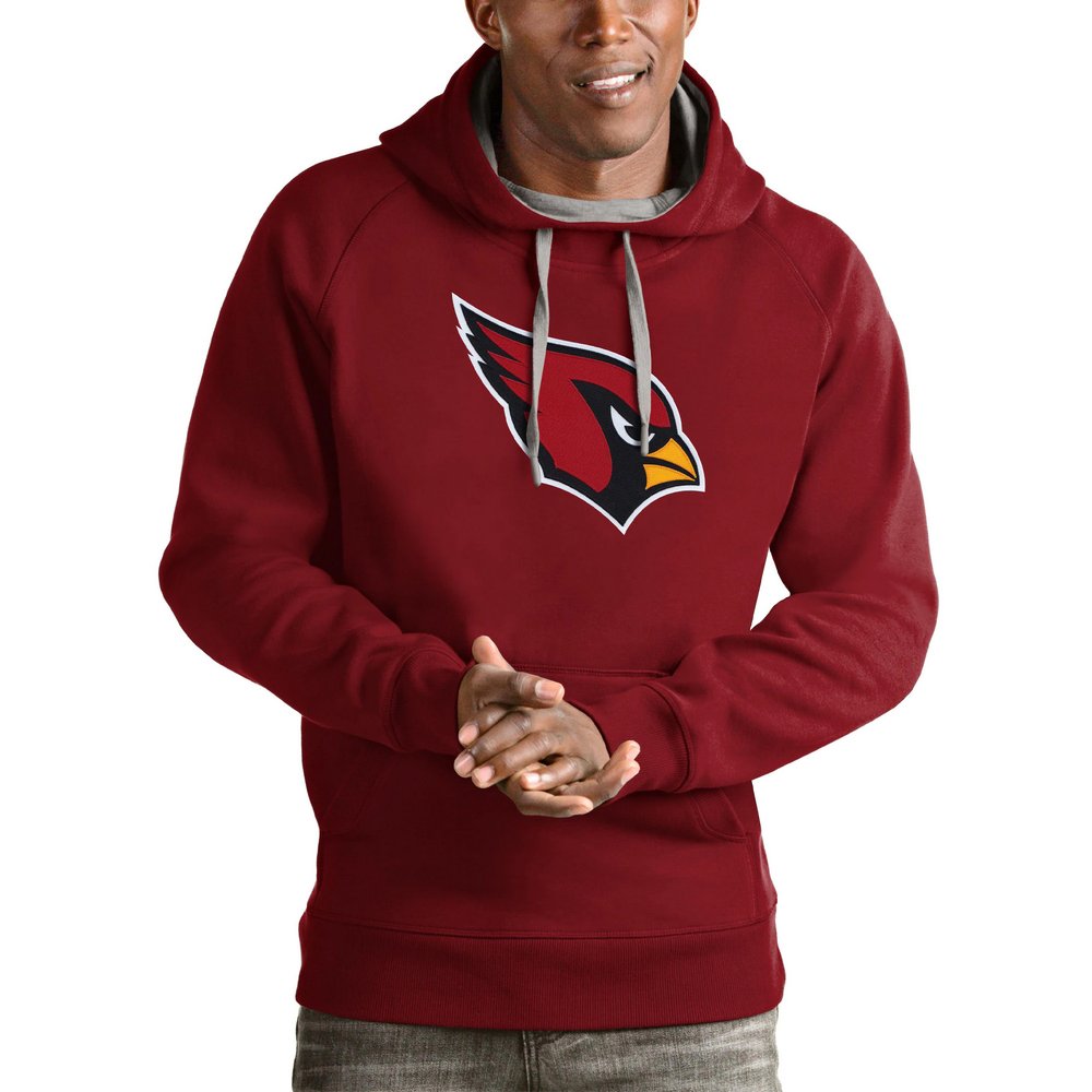 Arizona Cardinals Antigua Victory Pullover Hoodie - Cardinal