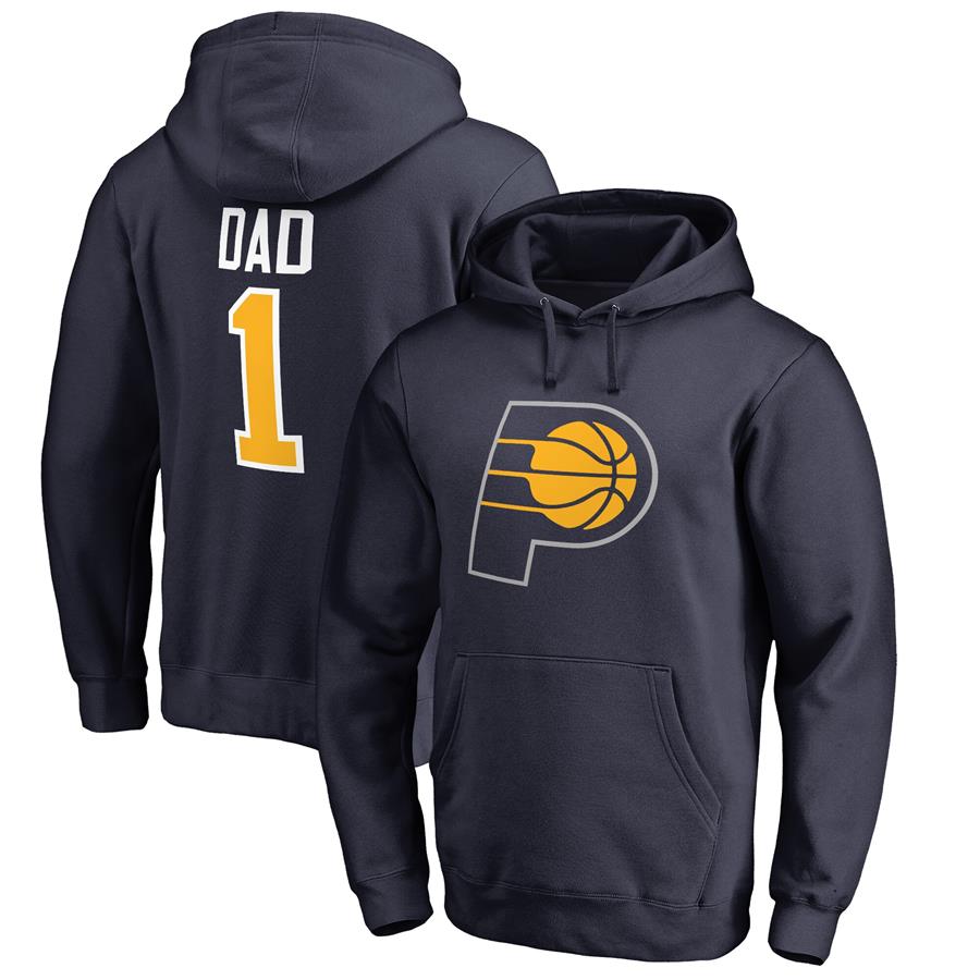 Худи Indiana Pacers #1 Dad (тёмно-синий)