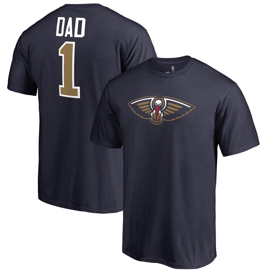 New Orleans Pelicans #1 Dad T-Shirt - Navy