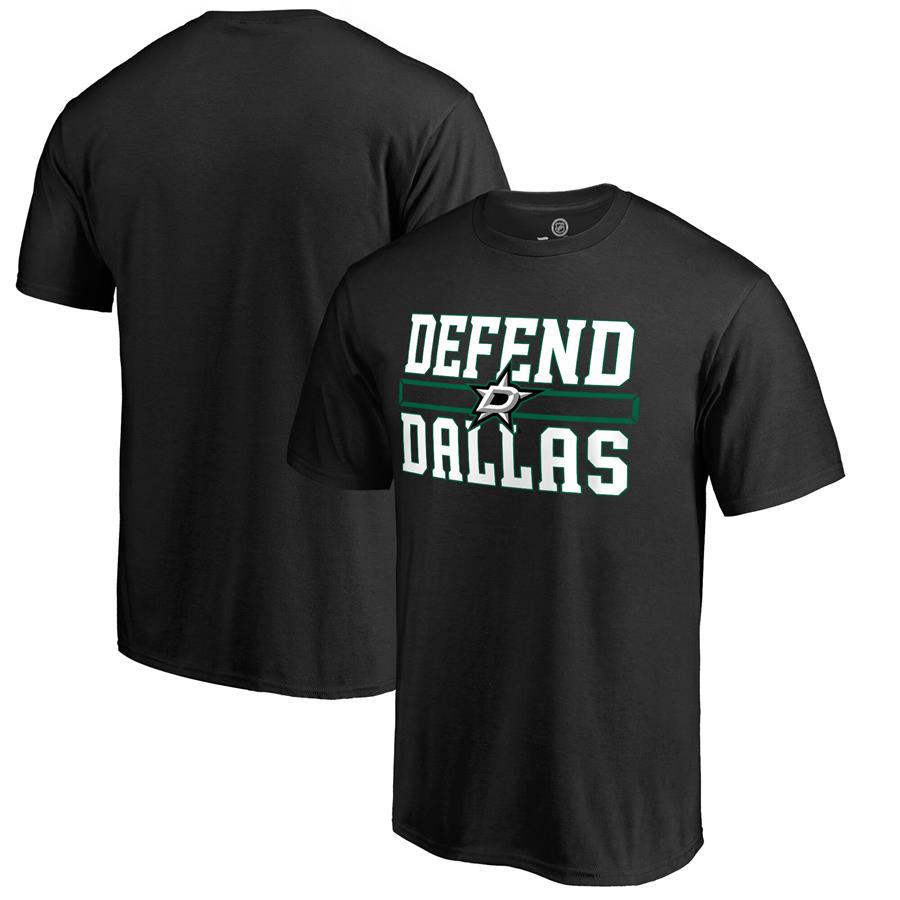 Dallas Stars Hometown Collection Defend T-Shirt - Black
