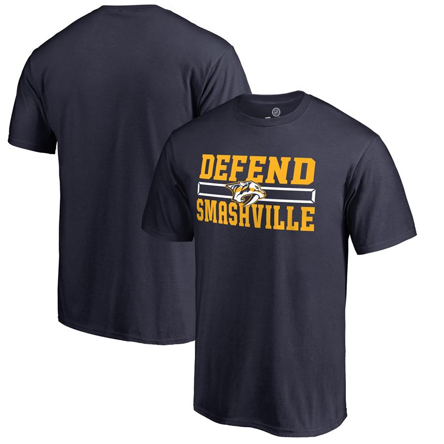 Футболка Nashville Predators Hometown Collection Defend (тёмно-синий)