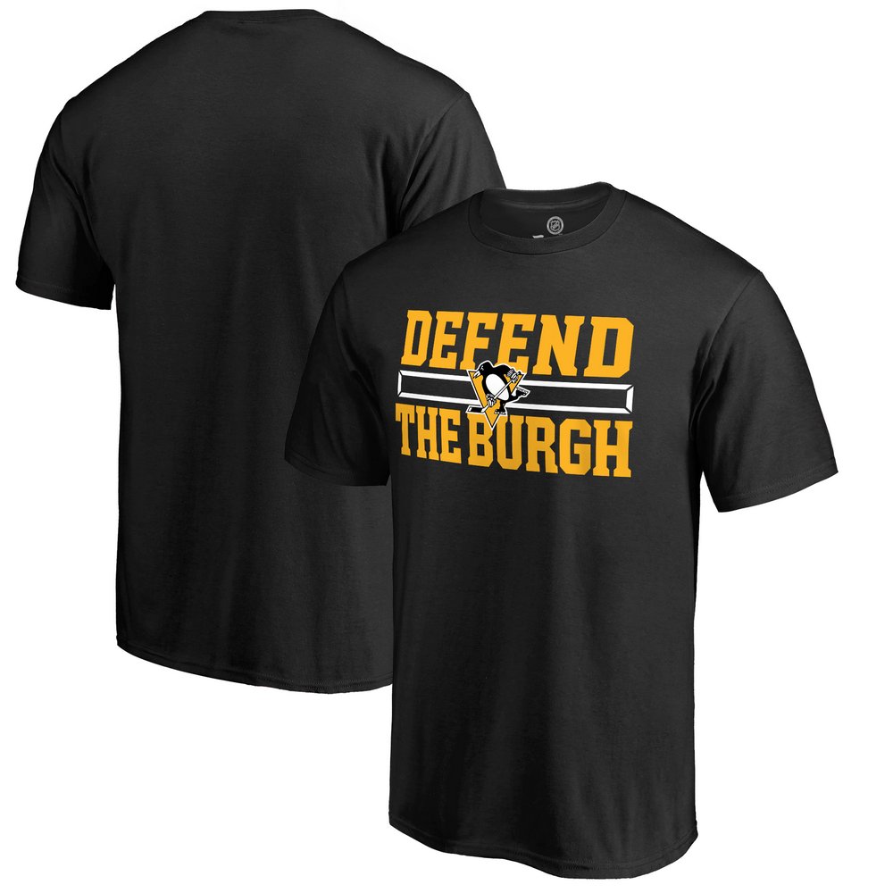 Pittsburgh Penguins Hometown Collection Defend T-Shirt - Black