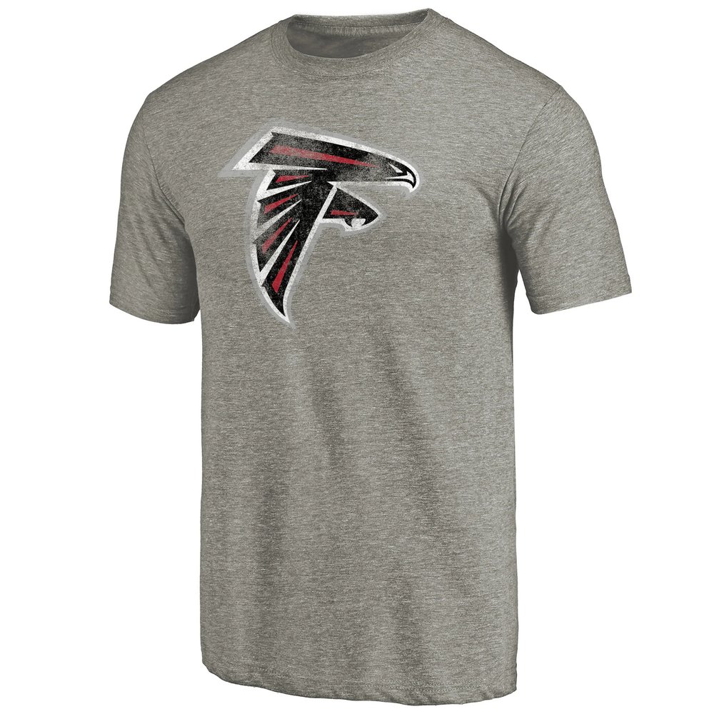 Atlanta Falcons NFL Pro Line Distressed Team T-Shirt - Ash
