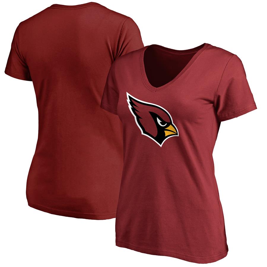 Arizona Cardinals NFL Pro Line Women's Primary Team Logo T-Shirt - Cardinal