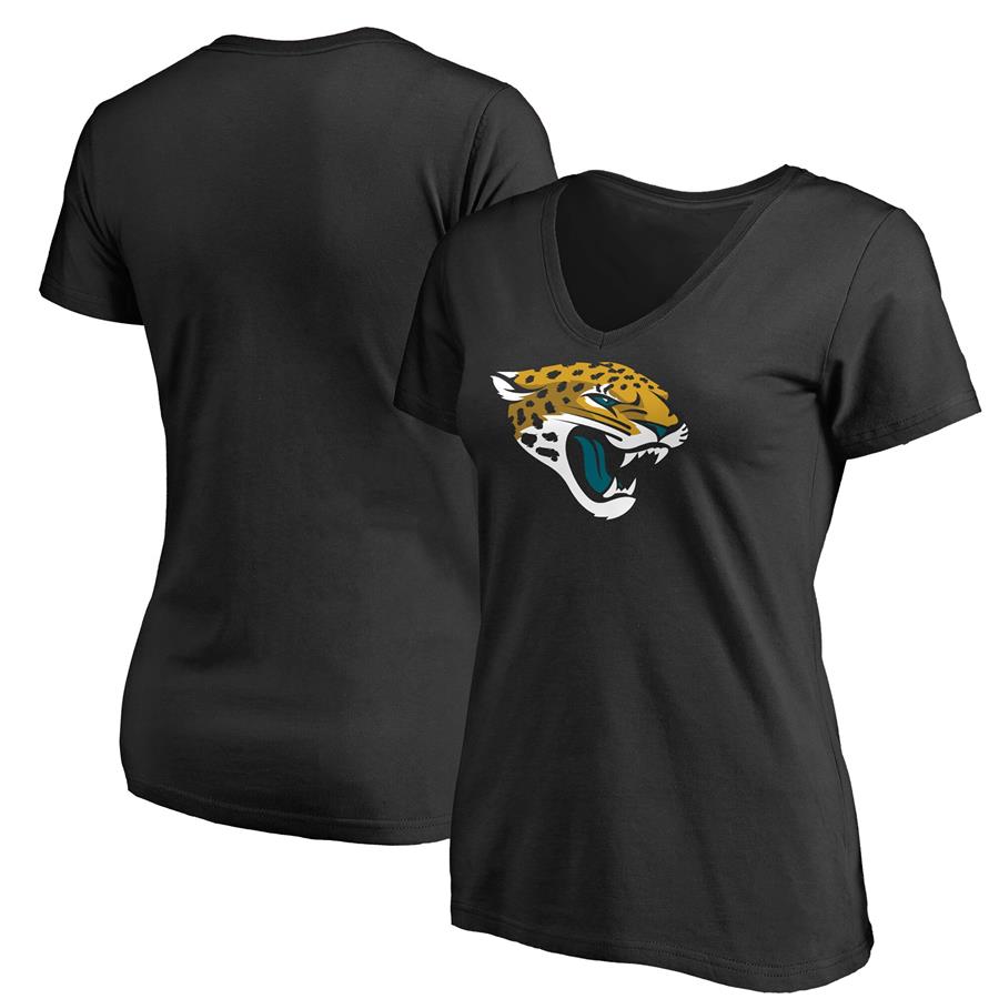 Jacksonville Jaguars NFL Pro Line Women's Primary Team Logo T-Shirt - Black