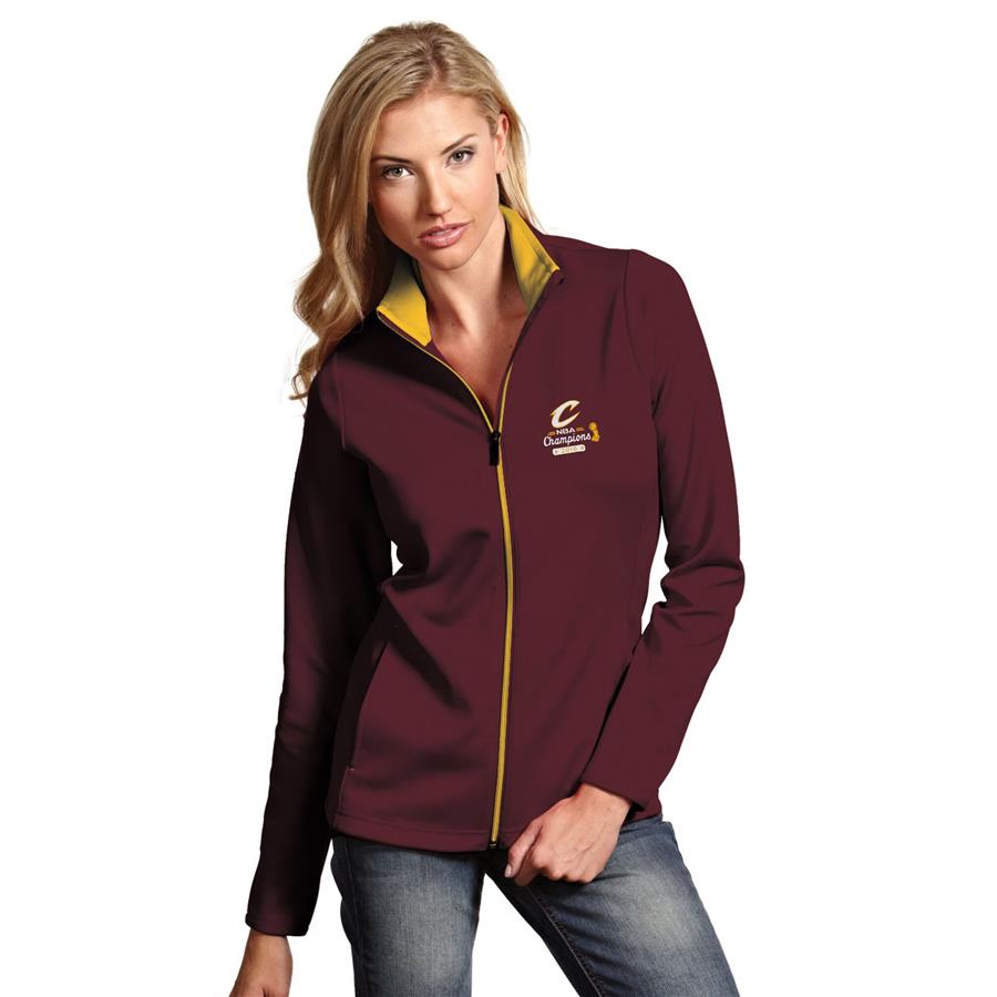 Cleveland Cavaliers Antigua Women's 2016 NBA Finals Champions Leader Full-Zip Jacket - Burgundy