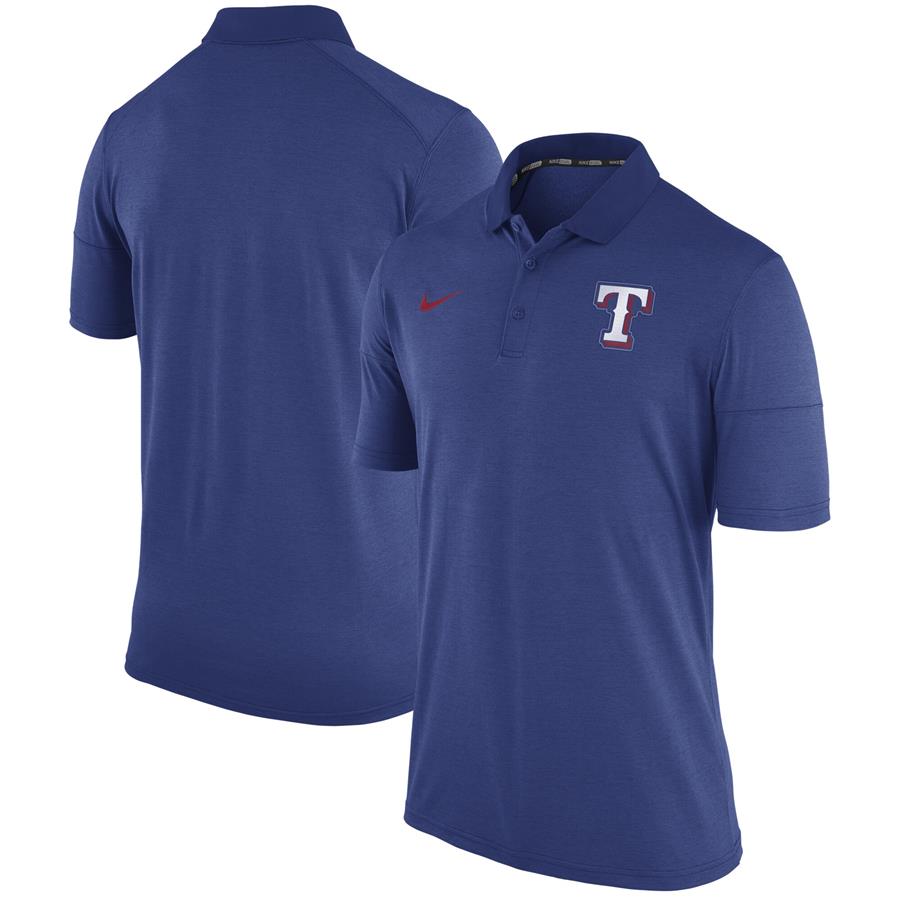 Texas Rangers Nike Polo - Royal