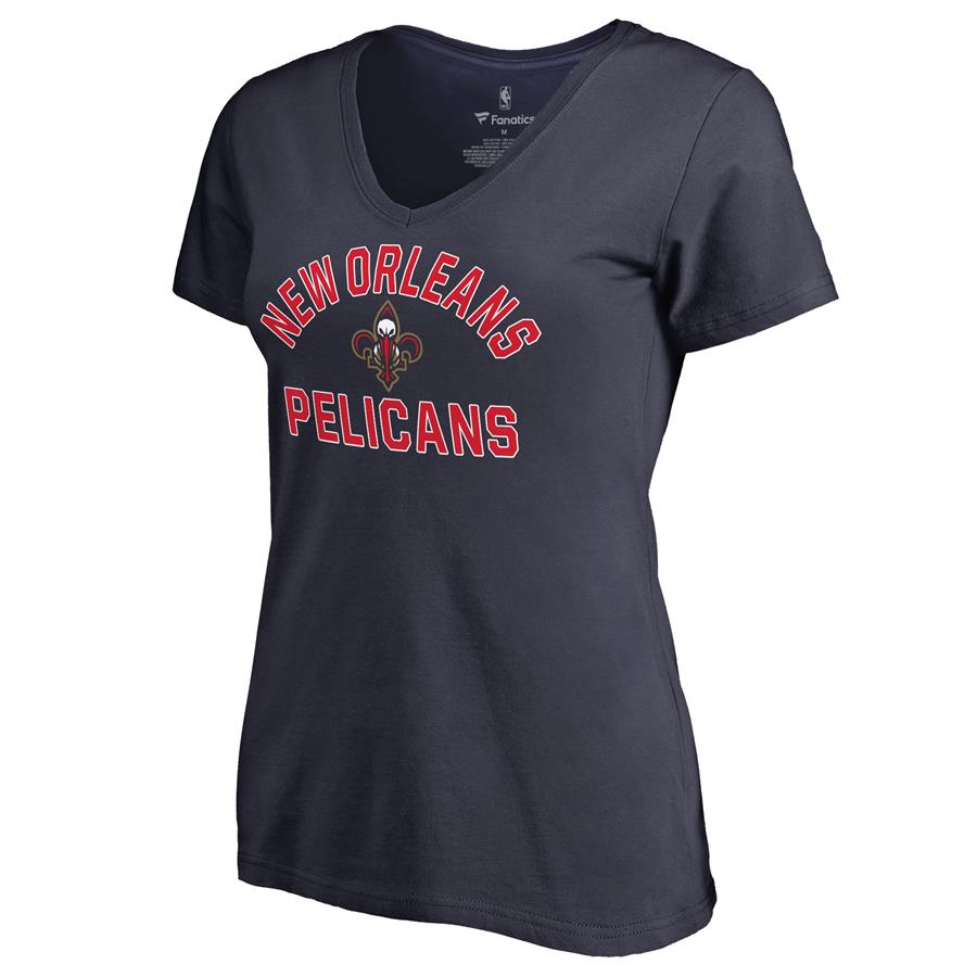 New Orleans Pelicans Women's Overtime T-Shirt - Navy