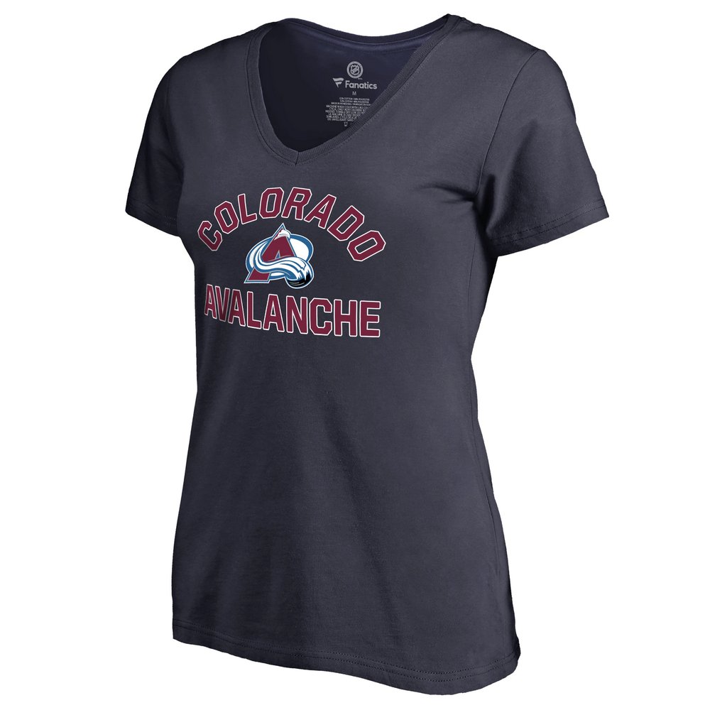 Colorado Avalanche Women's Overtime T-Shirt - Navy
