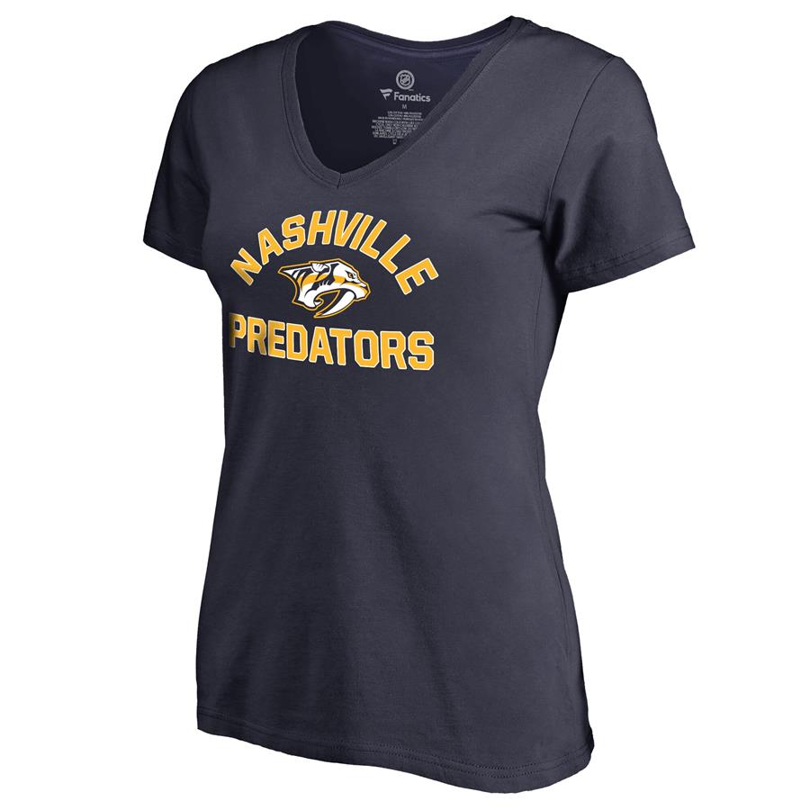 Женская футболка Nashville Predators Overtime (тёмно-синий)