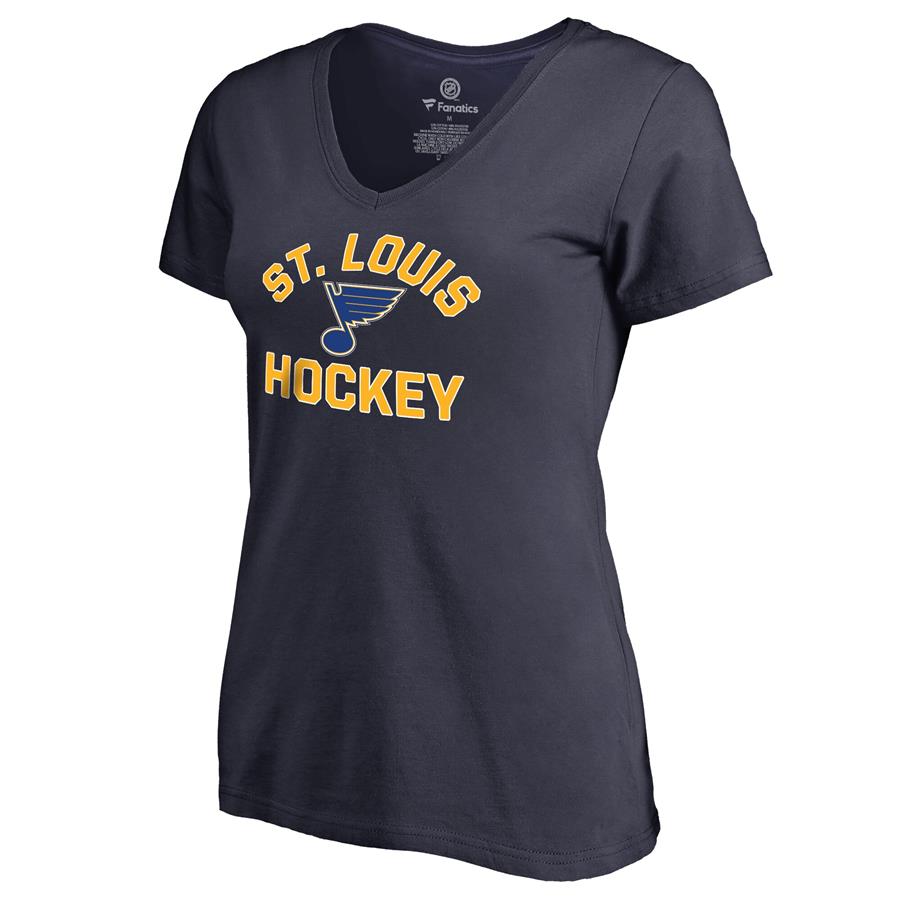 St. Louis Blues Women's Overtime T-Shirt - Blue