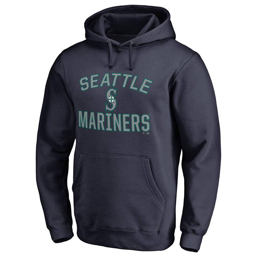 Seattle Mariners Victory Arch Pullover Hoodie - Navy