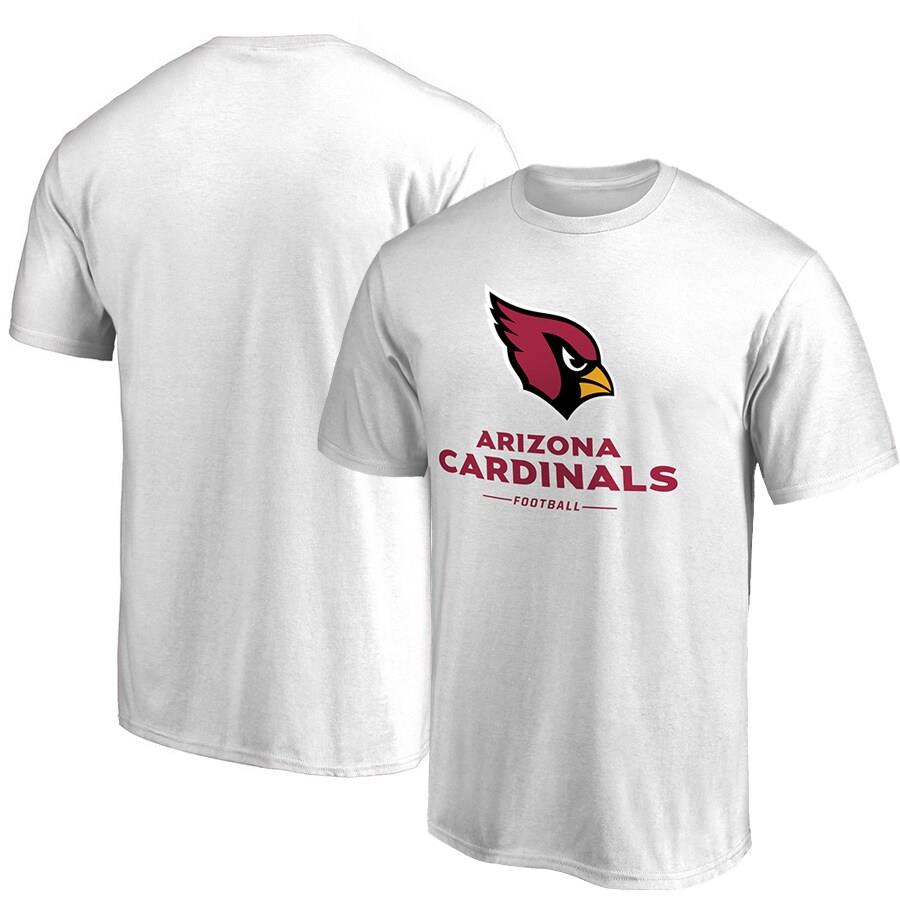 Arizona Cardinals NFL Pro Line Team Lockup T-Shirt - White