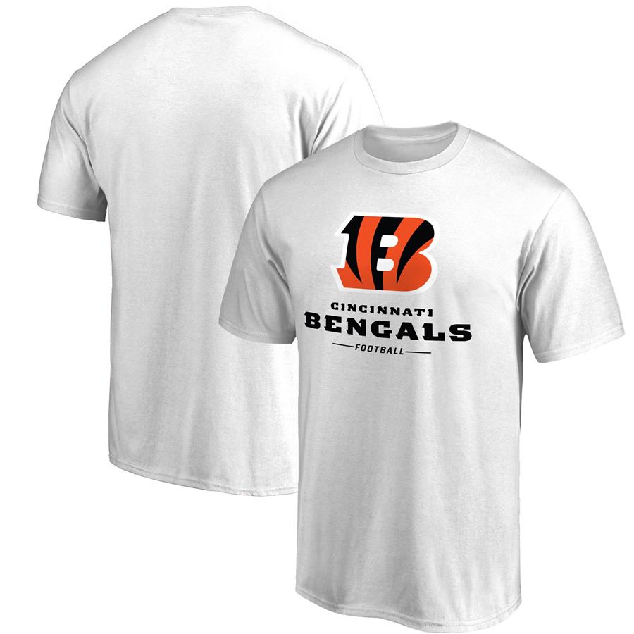 Футболка Cincinnati Bengals NFL Pro Line Team Lockup (белый)
