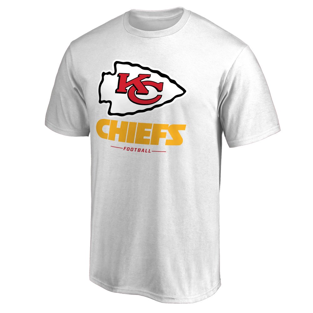 Kansas City Chiefs NFL Pro Line by Fanatics Branded Team Lockup II T-Shirt - White