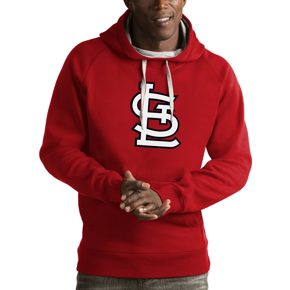 St. Louis Cardinals Antigua Victory Pullover Hoodie - Red