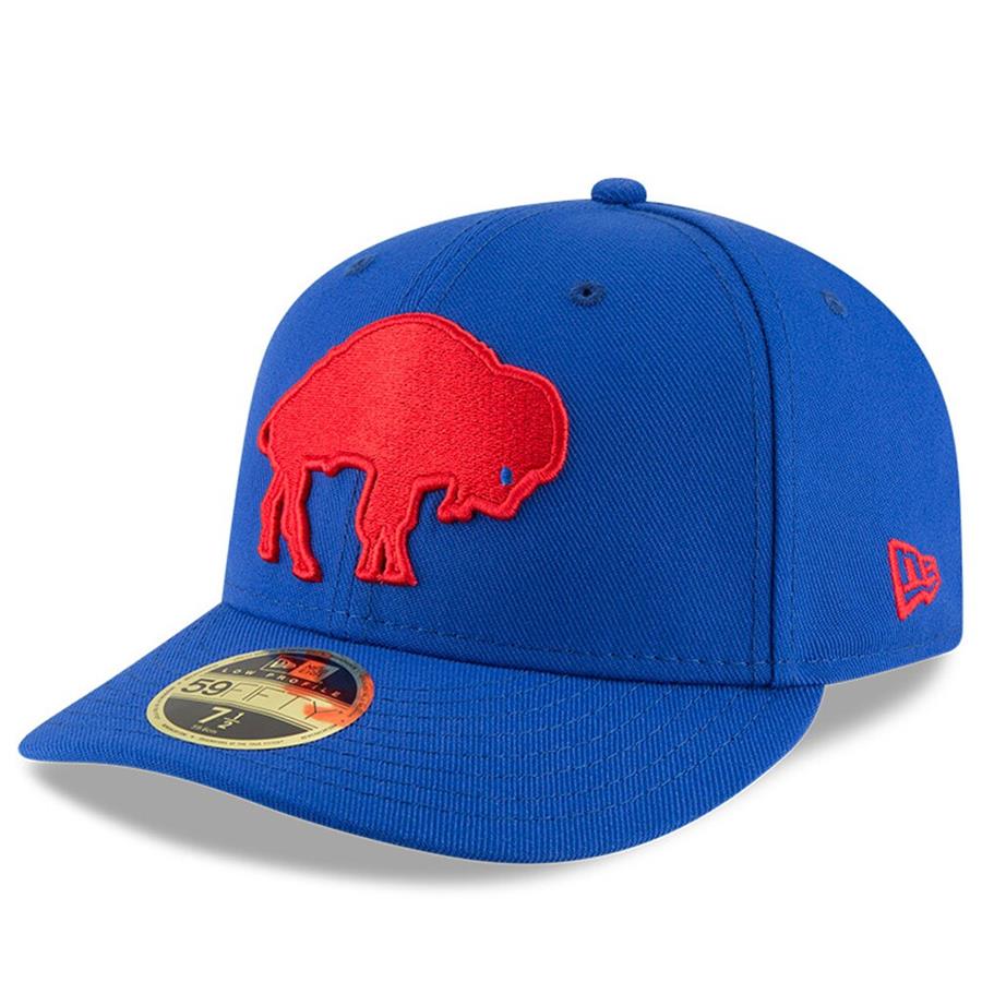 Buffalo Bills New Era Omaha Classic Low Profile 59FIFTY Hat - Royal