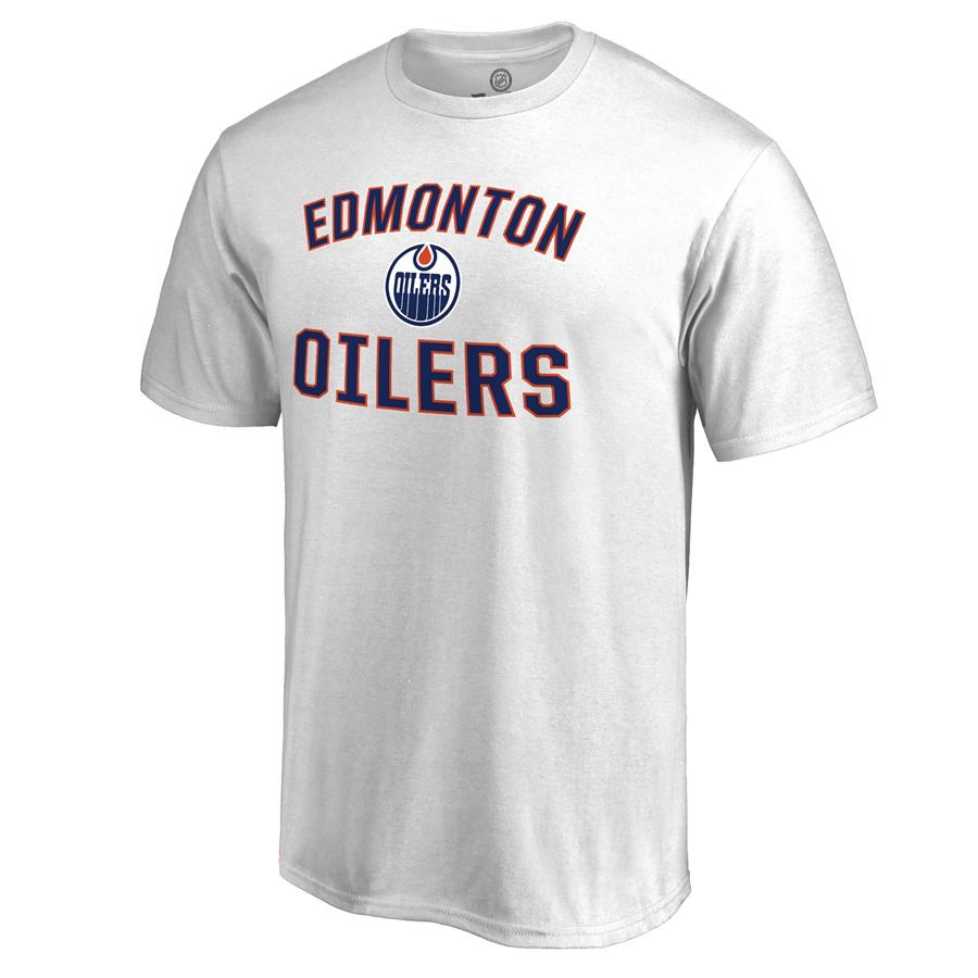 Edmonton Oilers Victory Arch T-Shirt - White