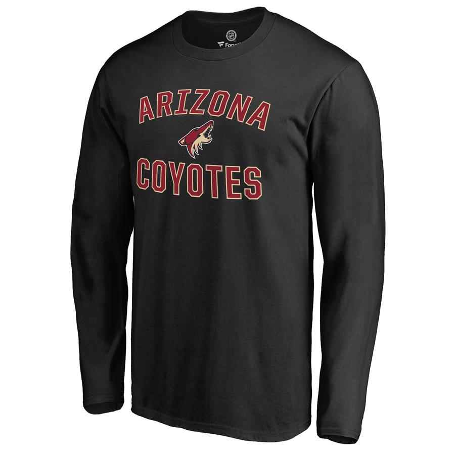 Arizona Coyotes Victory Arch Long Sleeve T-Shirt - Black