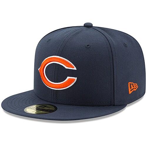 Chicago Bears New Era Omaha 59FIFTY Hat - Navy