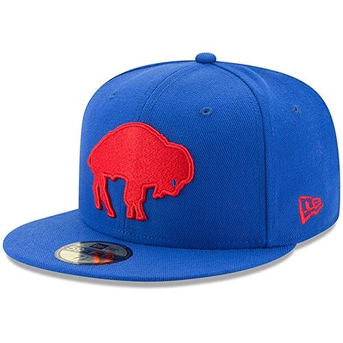 Buffalo Bills New Era Classic Logo Omaha 59FIFTY Fitted Hat - Royal