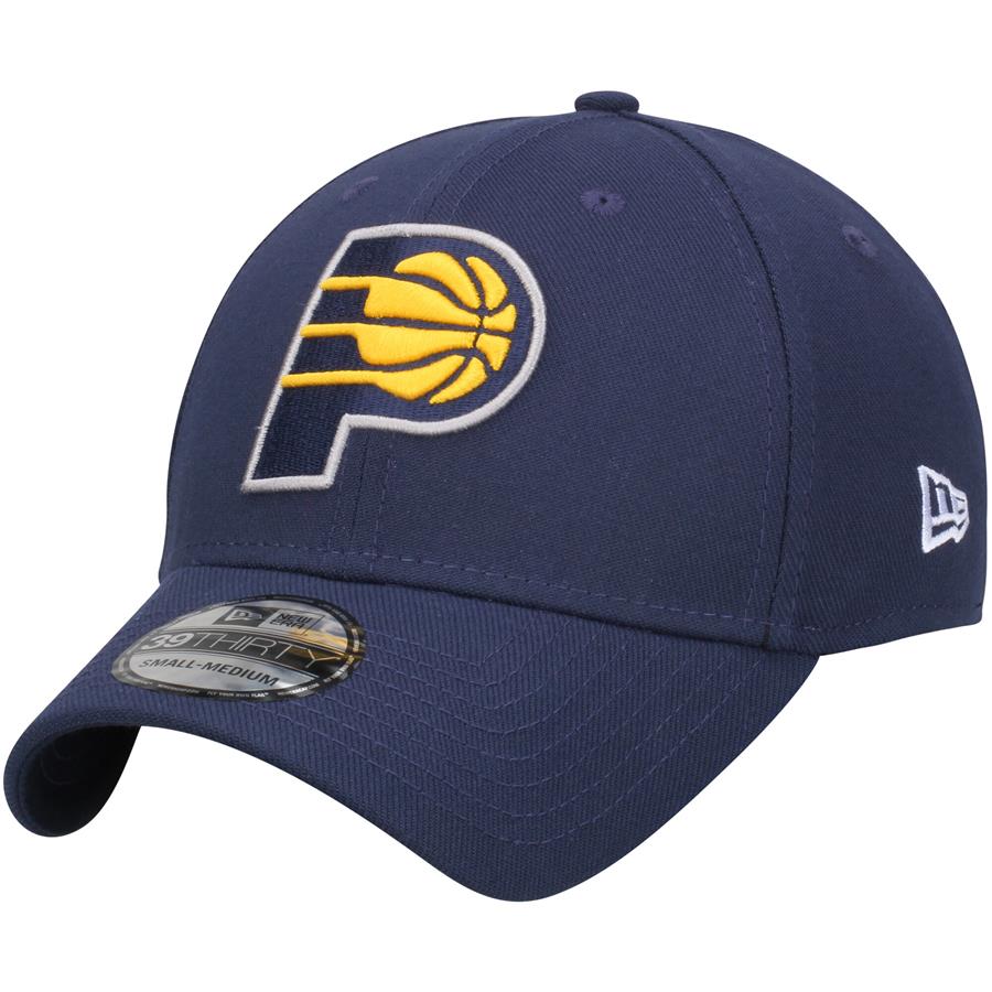 Кепка Indiana Pacers New Era Team Classic 39THIRTY Flex (тёмно-синий)