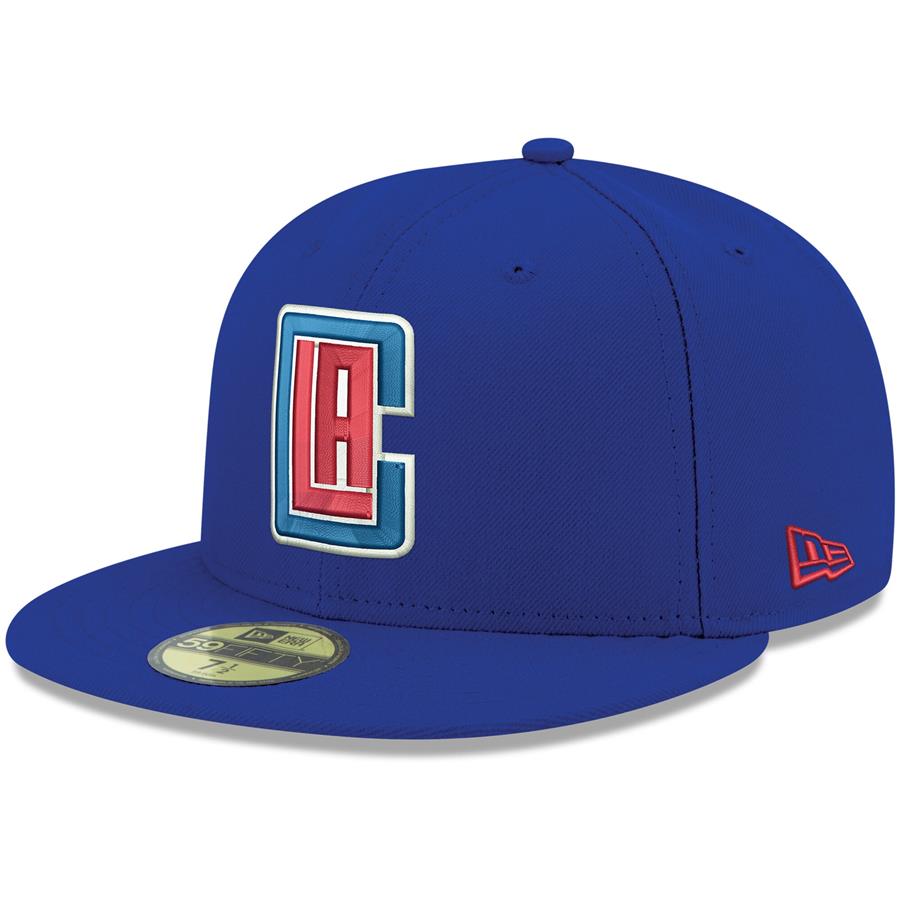 Кепка LA Clippers New Era Official Team Color 59FIFTY Fitted (синий)