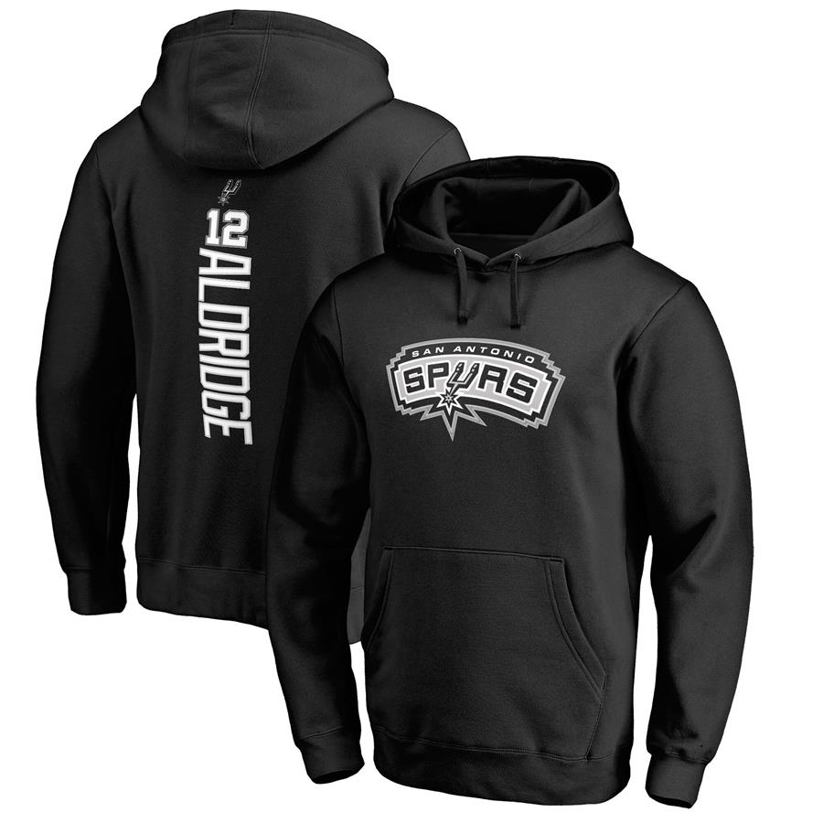 LaMarcus Aldridge San Antonio Spurs Backer Pullover Hoodie - Black