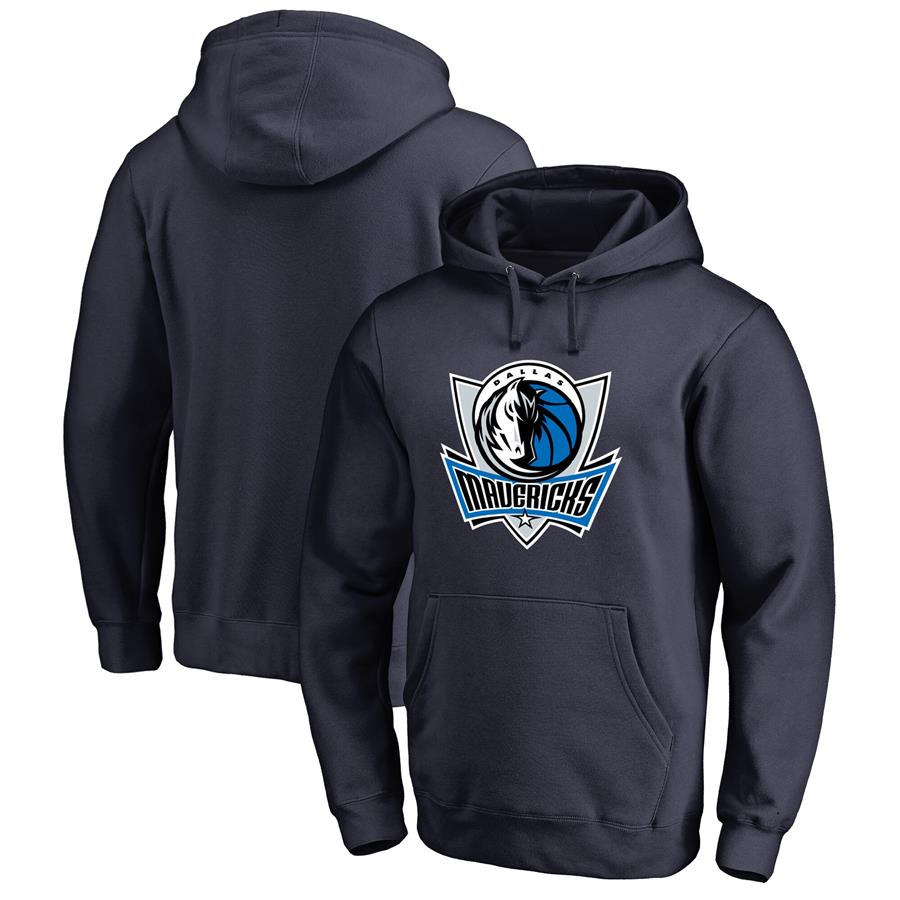 Dallas Mavericks Primary Logo Pullover Hoodie - Navy