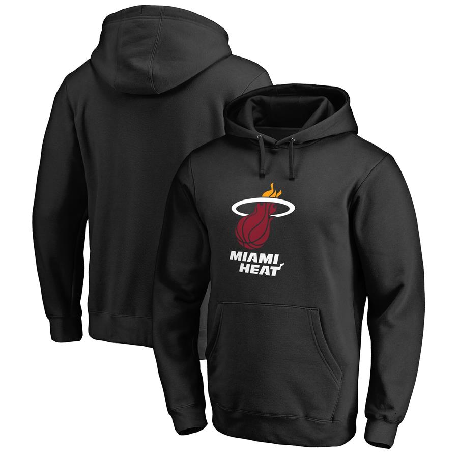 Худи Miami Heat Primary Logo (чёрный)