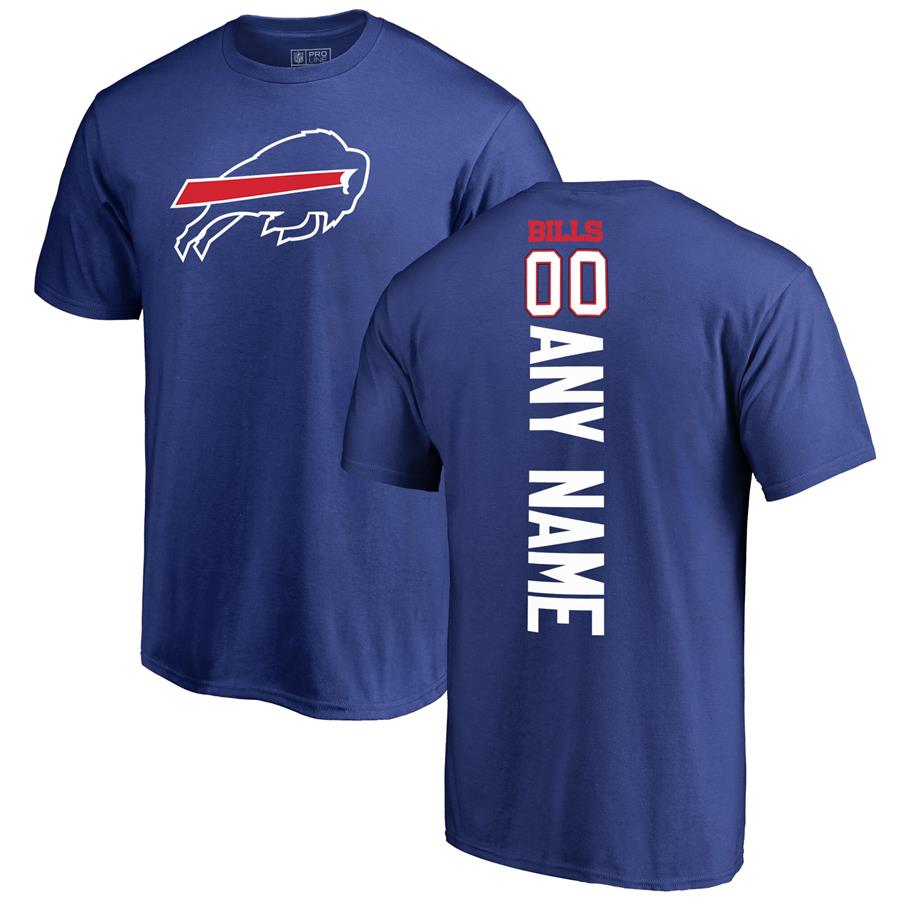 Buffalo Bills NFL Pro Line by Fanatics Branded Personalized Playmaker T-Shirt - Royal
