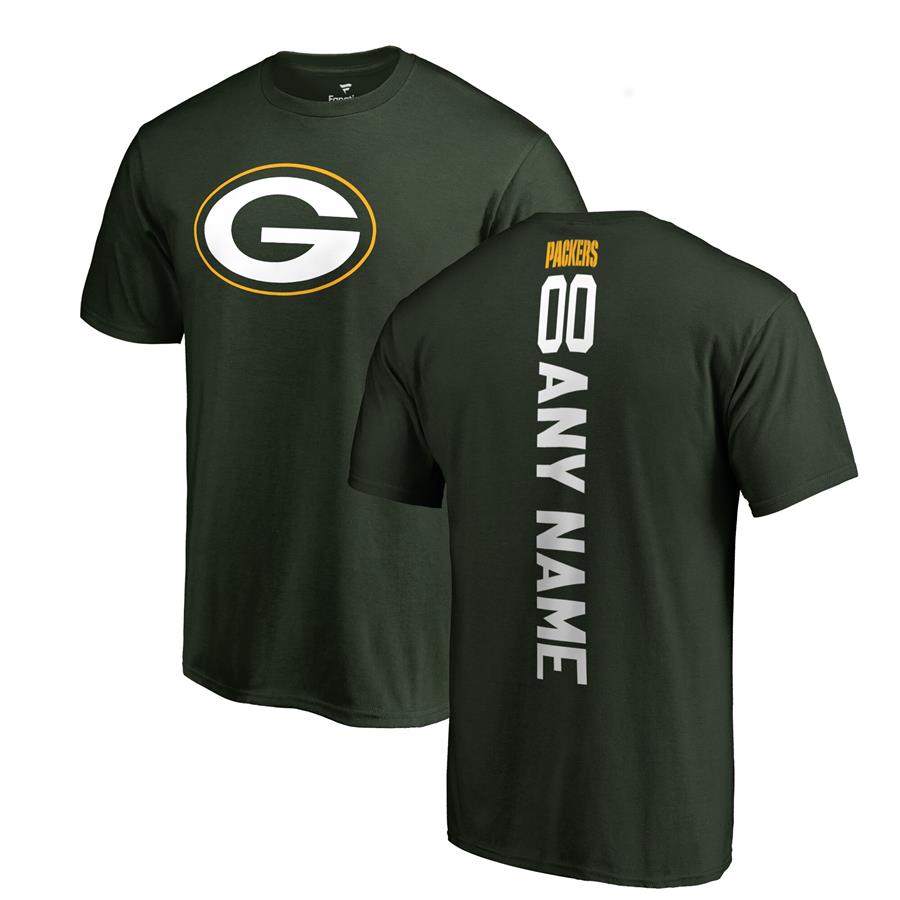 Green Bay Packers NFL Pro Line by Fanatics Branded Personalized Playmaker T-Shirt - Green