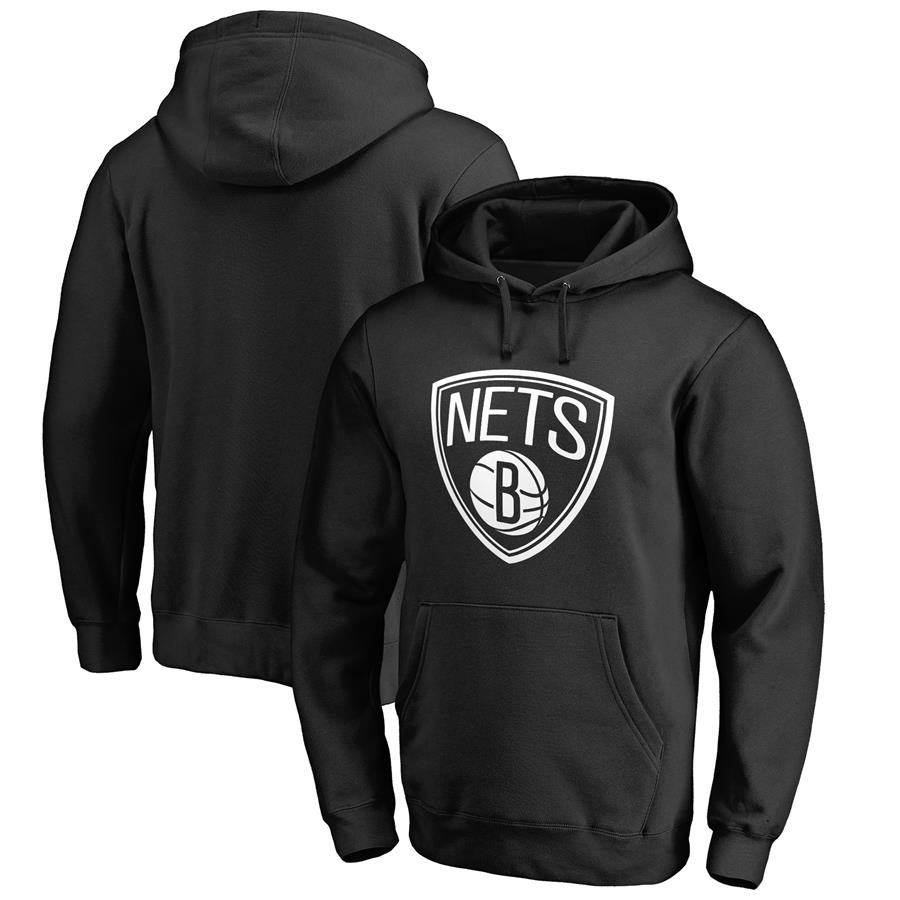 Brooklyn Nets Taylor Pullover Hoodie - Black