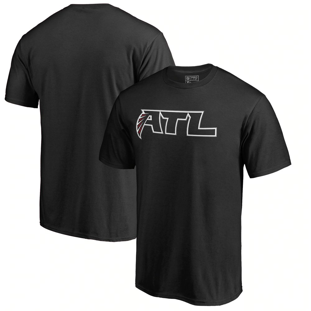 Atlanta Falcons NFL Pro Line Alternate Logo T-Shirt - Black