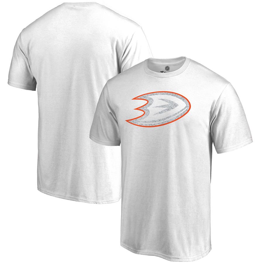 Anaheim Ducks WhiteOut T-Shirt - White