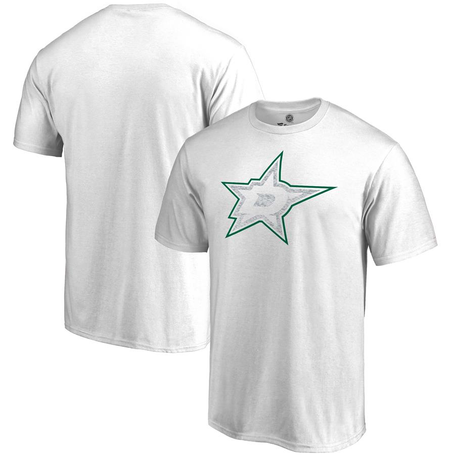 Dallas Stars WhiteOut T-Shirt - White