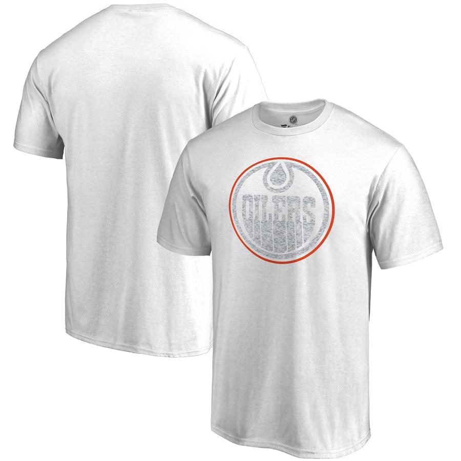 Edmonton Oilers WhiteOut T-Shirt - White