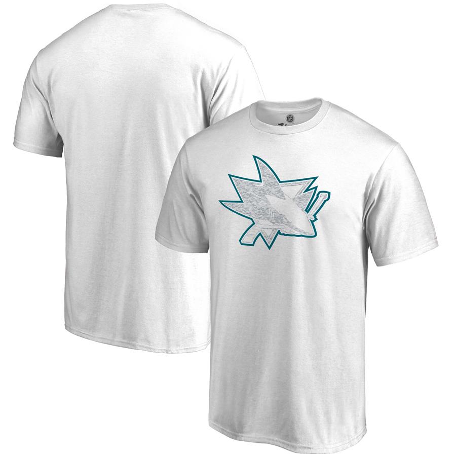 Футболка San Jose Sharks WhiteOut (белый)
