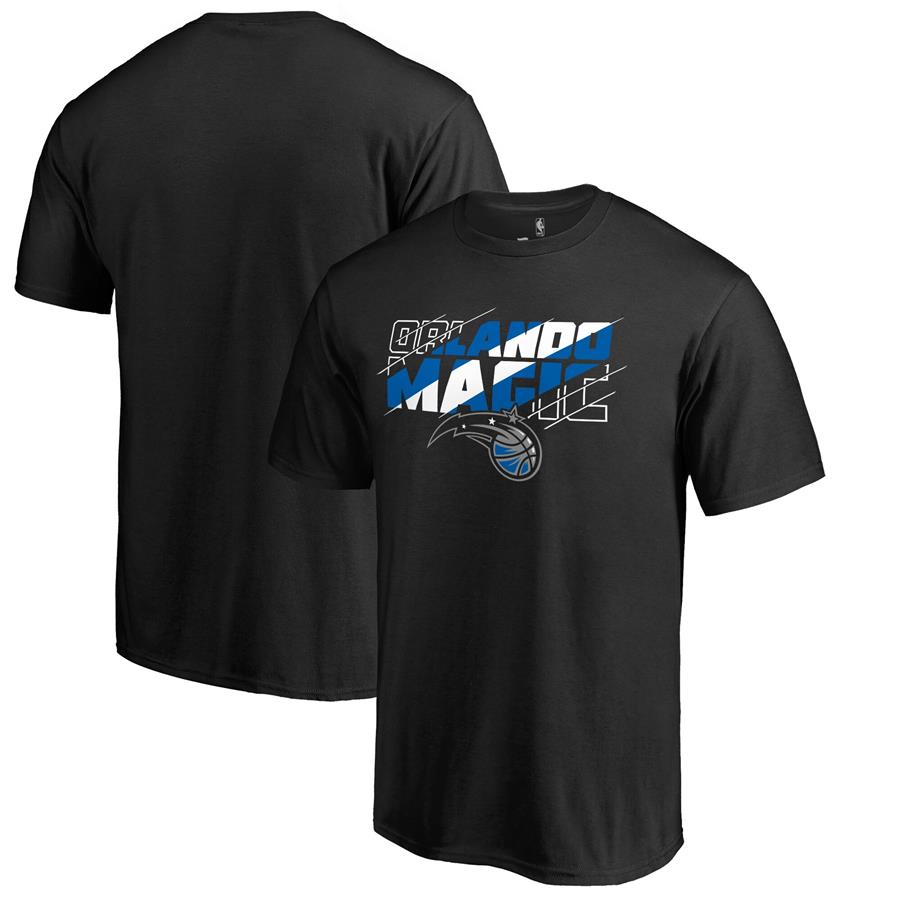 Orlando Magic Stars Alternate Slasher T-Shirt - Black